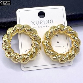 Сережки Xuping14К 10797 (3см.)